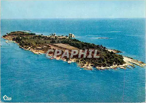 Cartes postales moderne Ile St Honorat (A Mar) vue Aerienne de l'Ile et son Monastere