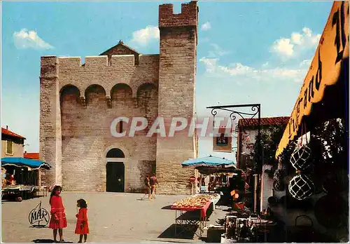 Cartes postales moderne Saintes Maries de la Mer l'Eglise Forteresse la Campagne