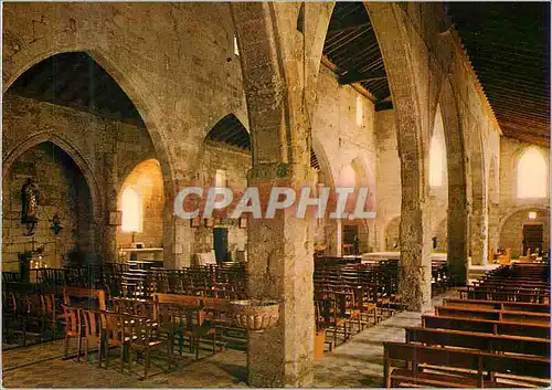Cartes postales moderne Aigues Mortes Interieur de l'Eglise Notre Dame des Sablons