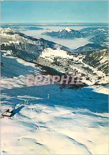 Cartes postales moderne Flaine Porte du Desert Blanc (Hte Savoie) alt 1600m 2500m Arrivee du Telepherique des Grandes Pl