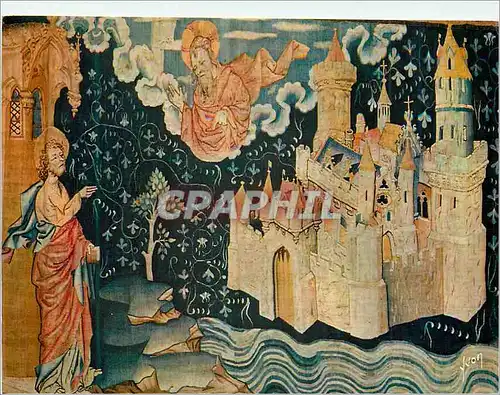 Cartes postales moderne Chateau d'Angers (M et L) Couleurs et Lumiere de France Tapisserie de l'Apocalypse Saint Jean vo