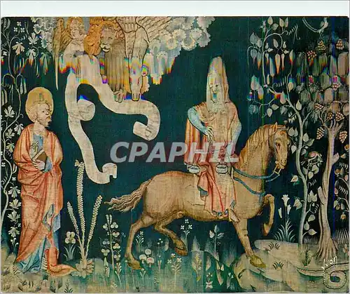 Cartes postales moderne Chateau d'Angers (M et L) Couleurs et Lumiere de France Tapisserie de l'Apocalypse La Famine sur