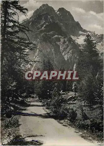 Moderne Karte Alpes du Dauphine le Pelvoux (3940m) et la Rouite d'Allefrode Vallouise Images de chez Nous