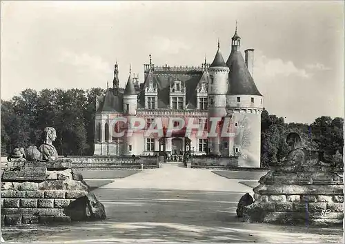 Cartes postales moderne Chenonceaux (Indre et Loire) Facade Nord et Tour des Marques