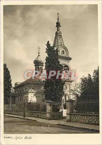 Cartes postales moderne Cannes Eglise Russe Russie Russia