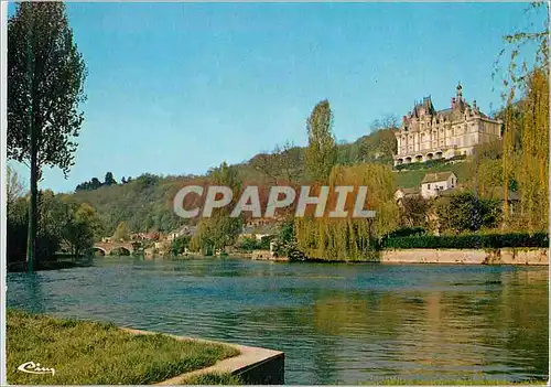 Cartes postales moderne Montigny le Gannelon (Env de Cloyes sur le Loir) le Chateau et les Bords du Loir
