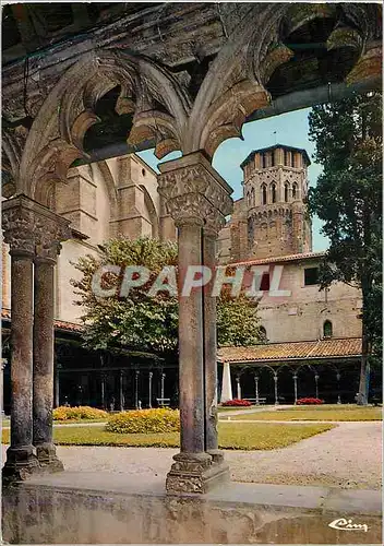 Moderne Karte Toulouse (Hte Gar) Le Clocher des Augustins vu des Galeries du Cloitre