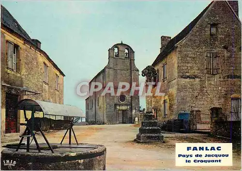 Cartes postales moderne Fanlac (Dordogne) Petit Village du Perigord ou fut Tourne le Film Jacquou Le Croquant tire du Ro