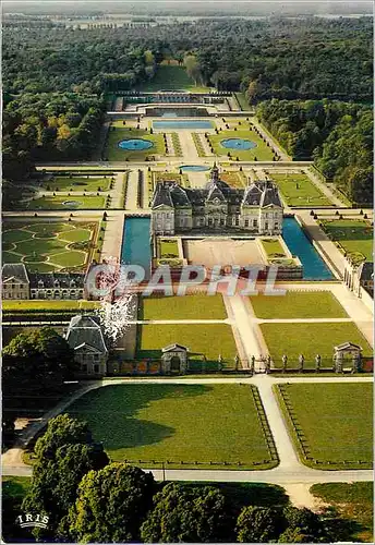Cartes postales moderne Chateau de Vaux le Vicomte Acces Nord et vue Generale du Domaine Construit par le Vau de 1656 a
