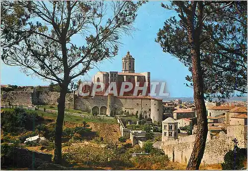 Cartes postales moderne Gerona Paseo Arqueologico y la Catedral