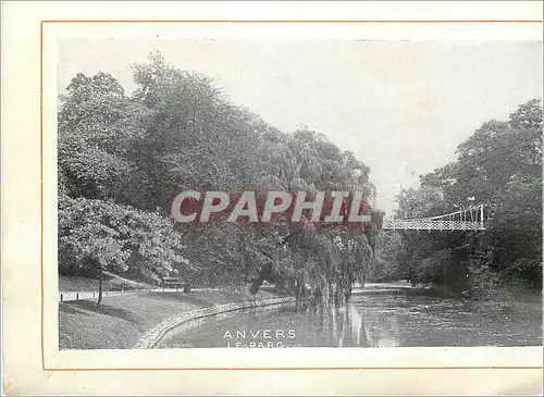 Cartes postales Anvers le Parc Anvers le Theatre Royal