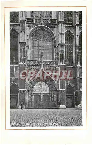 Cartes postales Anvers Portail de la Cathedrale Anvers Chaire de St Andre