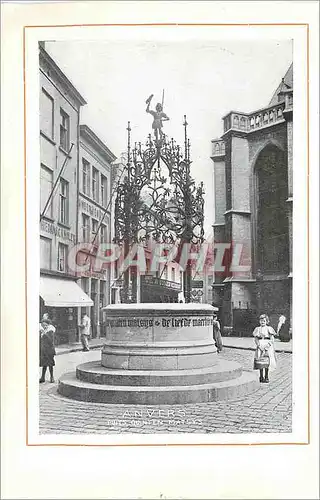 Cartes postales Anvers Puits Quinten Matsys Anvers la Chaire de la Cathedrale