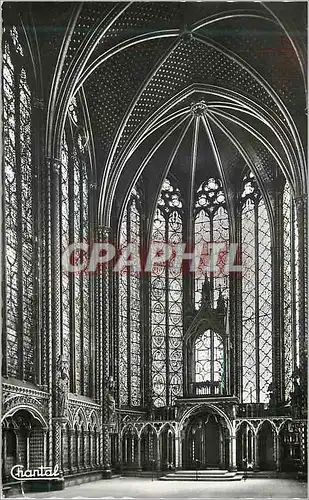 Moderne Karte Paris Interieur de la Sainte Chapelle