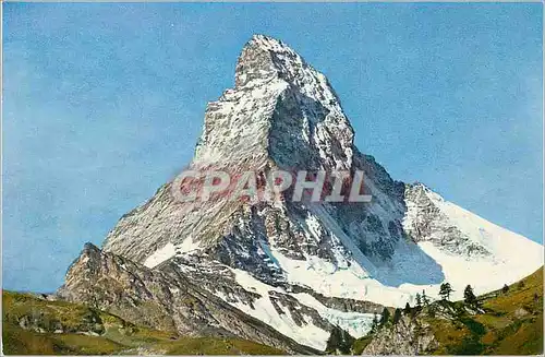 Cartes postales moderne Zermatt Das Matterhorn 4478m