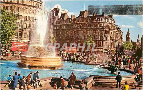 Cartes postales moderne Trafalgar Square Whitehall and Big Ben London