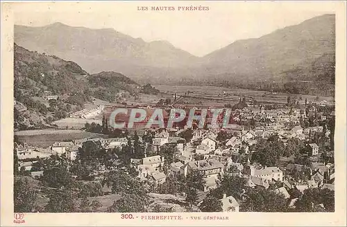 Cartes postales Pierrefitte vue Generale les Hautes Pyrenees