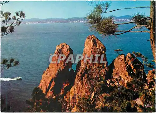 Cartes postales moderne Sur les Bords de la Corniche d'Or Reflets de la Cote d'Azur