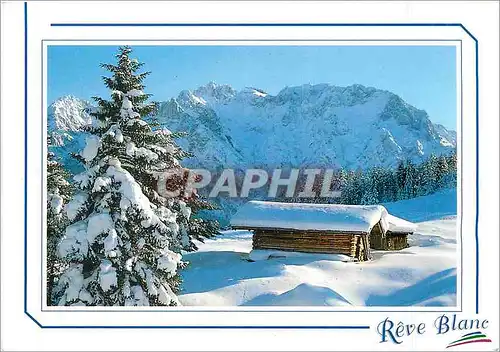 Moderne Karte L'Hiver en Montagne Splendeur Hivernale