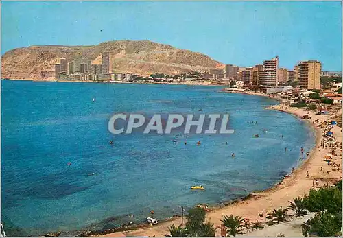 Cartes postales moderne Alicante Plage de la Albuferata