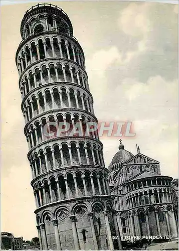 Moderne Karte Pisa la Tour Penchee