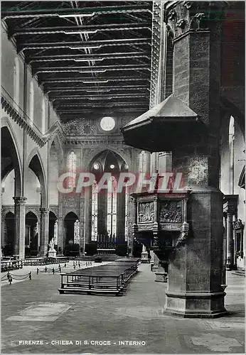 Cartes postales moderne Firenze Florence Eglise de St Croce