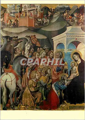 Cartes postales moderne Siena Pinacoteca Bartolo di Fredi (1330 1410) Adoration des Mages