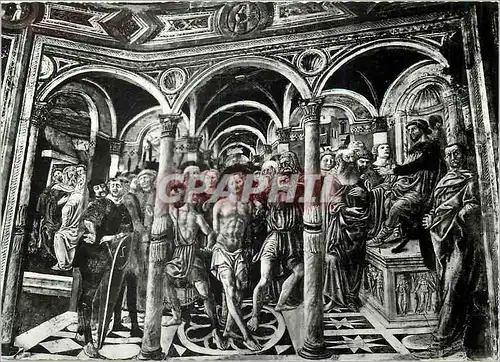 Cartes postales moderne Siena Baptistere Detail de l'Histoire de la Passion de Christ (Vecchietta XIV siecle)
