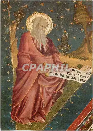 Cartes postales moderne Avignon Palais des Papes Chapelle Saint Jean Saint Jean l'Evangeliste Fresque de Matteo Giovanet