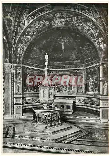 Cartes postales moderne Siena Toscana Battistero l'Abside (Restaurato Dall'Arch A Socini)