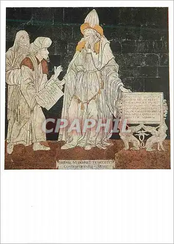 Cartes postales moderne Sienne le Dome Interieur Giovanni Di Stefano Mercure Trismegiste