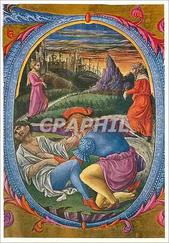 Cartes postales moderne Liberale Da Verona le Bon Samaritain Librairie Piccolomini dans le Dome de Sienne