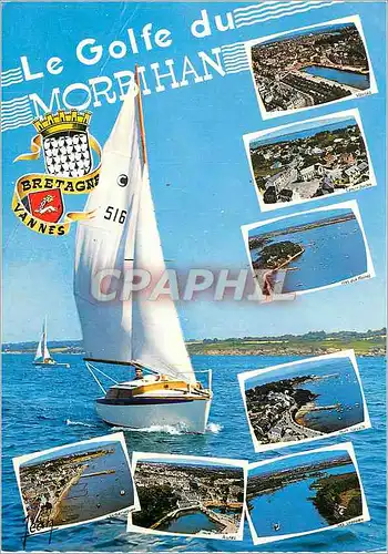 Cartes postales moderne Le Golfe de Morbihan Bateau