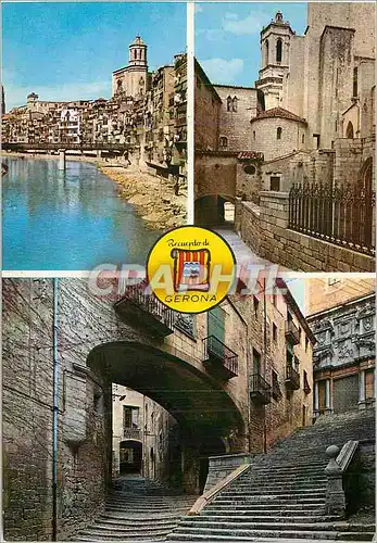 Cartes postales moderne Gerona vue de la Ville