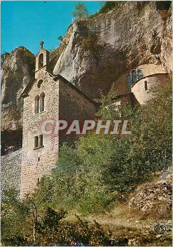 Cartes postales moderne Sainte Enimie la Chapelle En Parcourant les Gorges du Tarn le Village de Ste Enimie doit son Nom