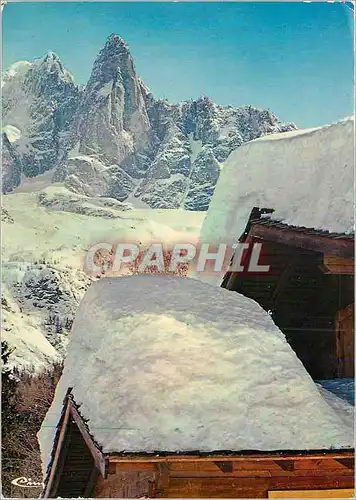 Cartes postales moderne Neige et Soleil Echappee sur les Hauts Sommets