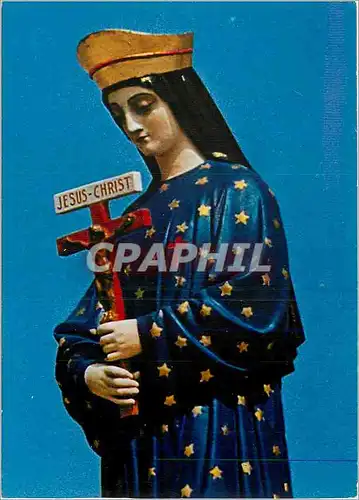 Cartes postales L'Evenement de Pontmain la Tete au Milieu de Trois Etoiles la Tres Sainte Vierge Christ