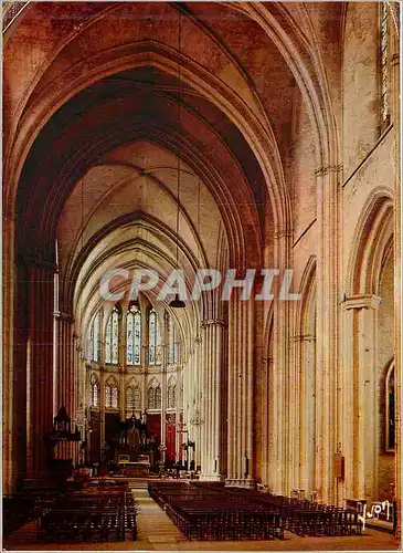 Ansichtskarte AK Montpellier (Herault) la Nef de la Cathedrale Saint Pierre Couleurs et Lumiere de France