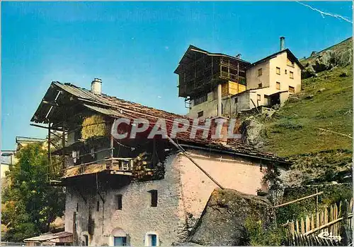Ansichtskarte AK St Veran (Htes Alpes) alt 2040m la Commune la plus Haute d'Europe vue Pittoresque des Chalets
