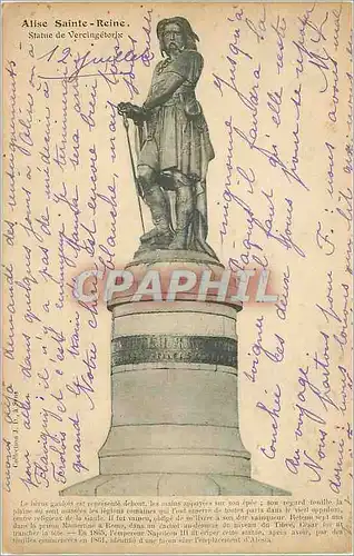 Cartes postales Alise Sainte Reine Statue de Vercingetorix