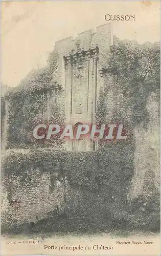 Cartes postales Clisson Porte Principale du Chateau