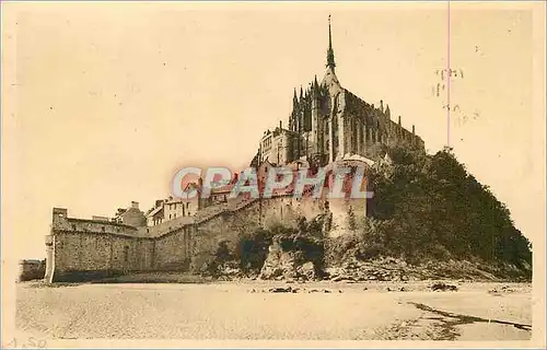 Ansichtskarte AK Le Mont St Michel (Manche) la Douce France