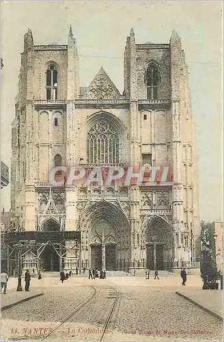 Cartes postales Nantes la Cathedrale