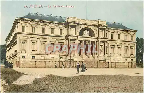 Ansichtskarte AK Nantes le Palais de Justice