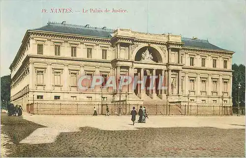 Cartes postales Nantes le Palais de Justice