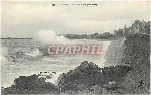 Cartes postales Parame la Digue par Gros Temps