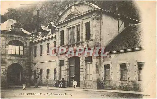 Cartes postales La Bourboule l'Etablissement Choussy
