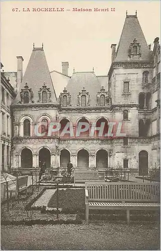 Cartes postales La Rochelle Maison Henri II