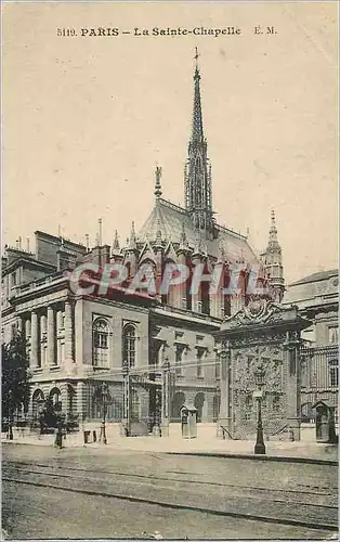 Cartes postales Paris la Sainte Chapelle