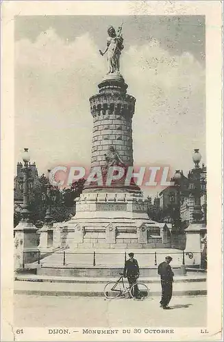 Cartes postales Dijon Monument du 30 Octobre